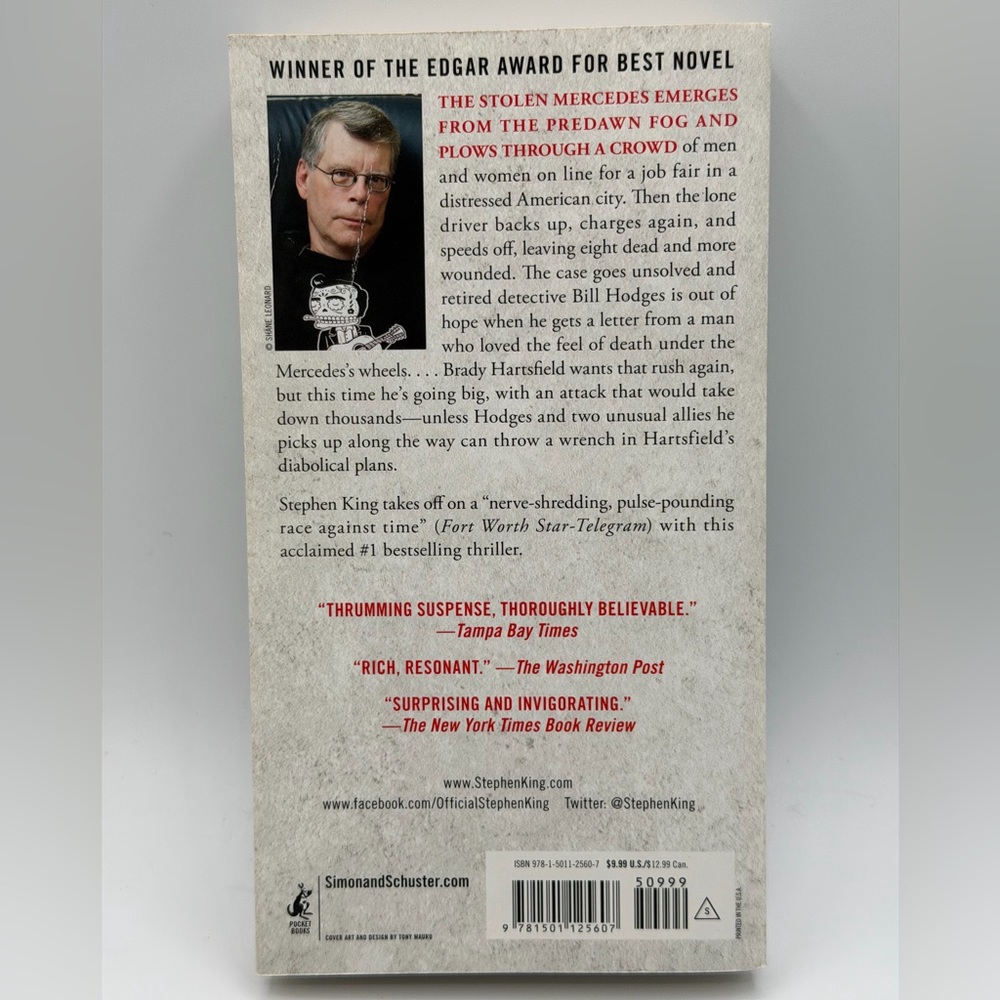 Mr. Mercedes A Novel by Stephen King (Paperback Book, 2014) - Picture 2 of 8